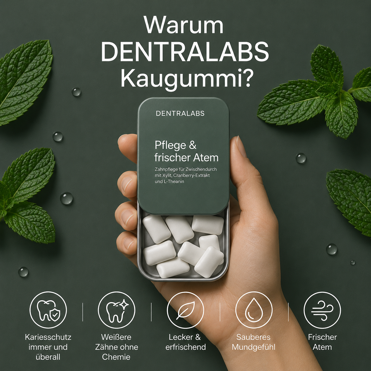 Kaugummi: Effektive Zahnpflege für Zwischendurch