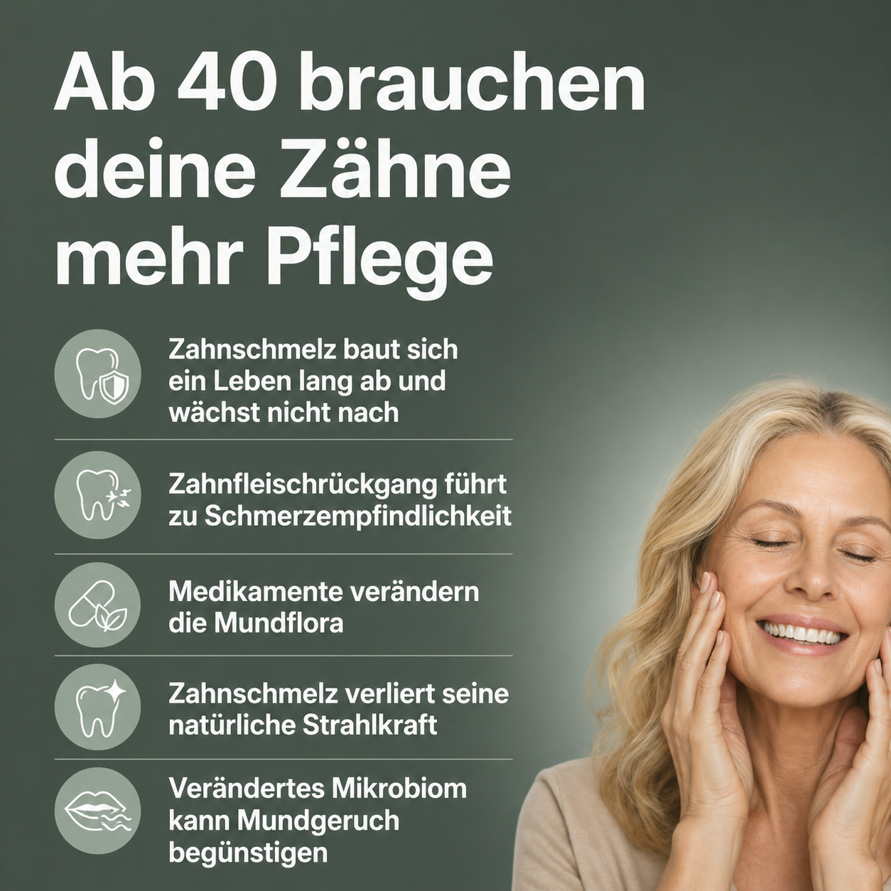 Zahnpasta - Aufbauen statt nur putzen