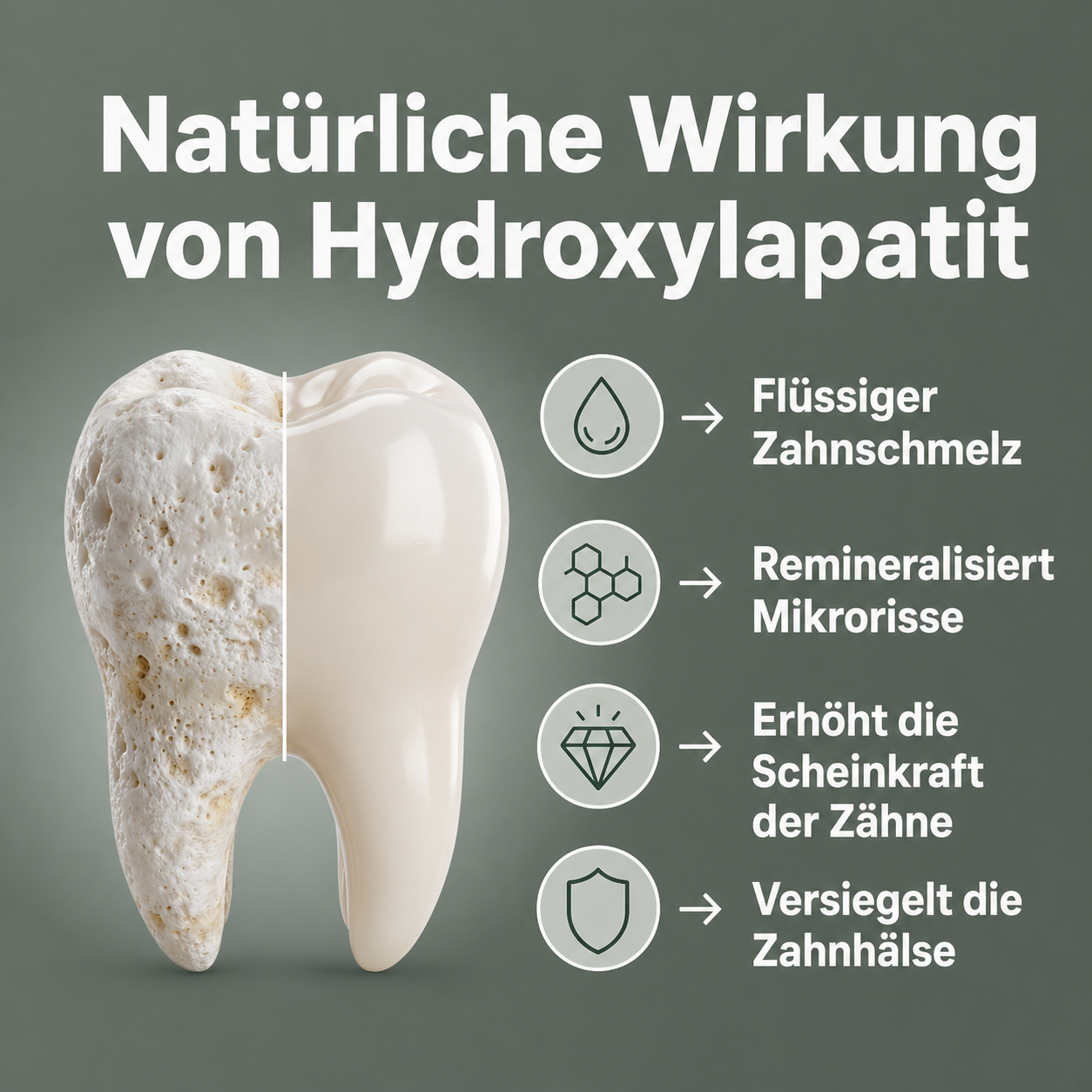 Zahnpasta - Aufbauen statt nur putzen